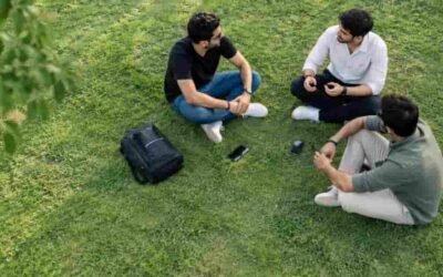 3 Friends in Al Dafna Park