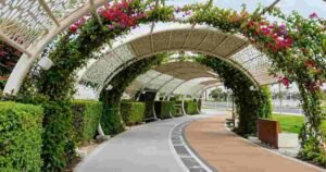 Al Gharrafa Air-Conditioned Park in Qatar