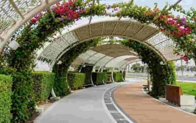 Al Gharrafa Air-Conditioned Park in Qatar
