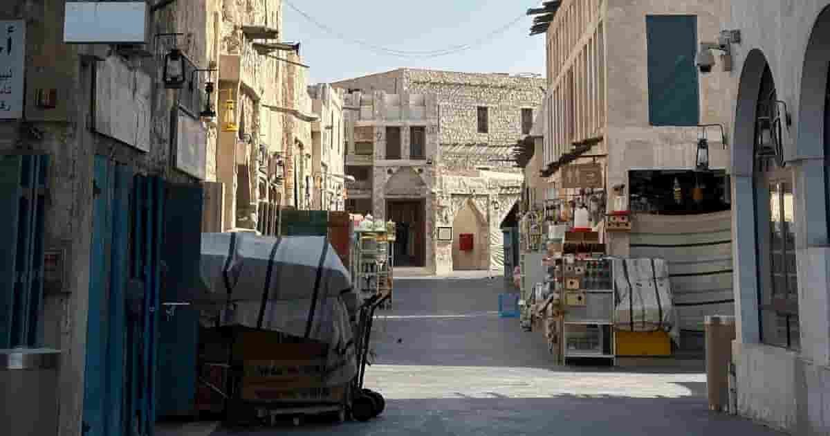 The Alleyway in Souq Waqif Doha Qatar